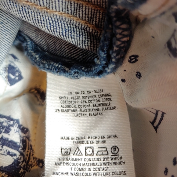 Pilcro Anthropologie high rise Boot cut jeans Retro Flared Buttons Hem size 28 - Picture 9 of 14